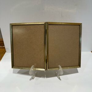 Vintage Double Gold Frame – 8x10 Hinged Picture Frame